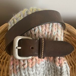 Leather belt Gap size 34